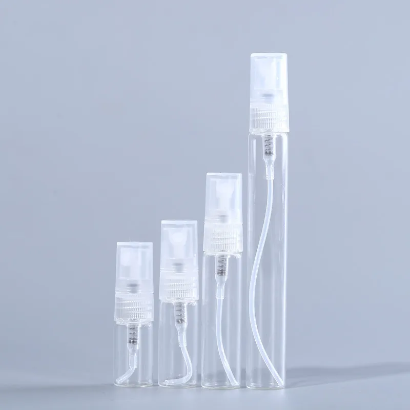 In Stock 2ml 3ml 5ml 10ml Mini Mist Portable Travel Atomizers Empty Liquid Glass Perfume Spray Bottle And Hand Sanitizer