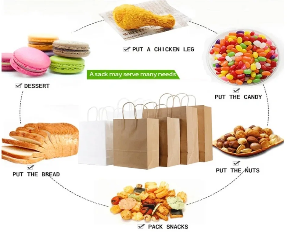 2024 Square Bottom Kraft Shopping Paper Bag Machine with Double Layer