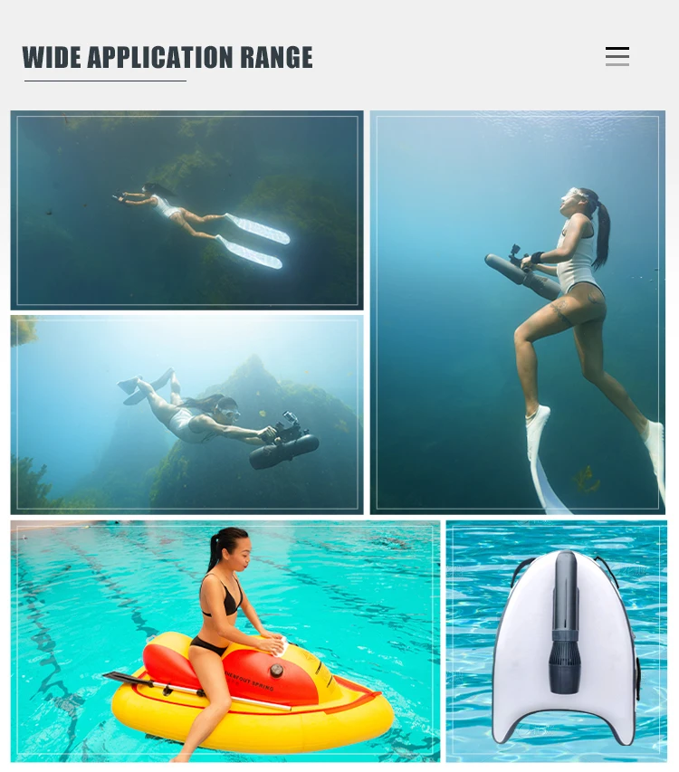 Underwater Racceleration Speed Up Machine Diving Sea Scooter Electric Water Sports Sea Scooter