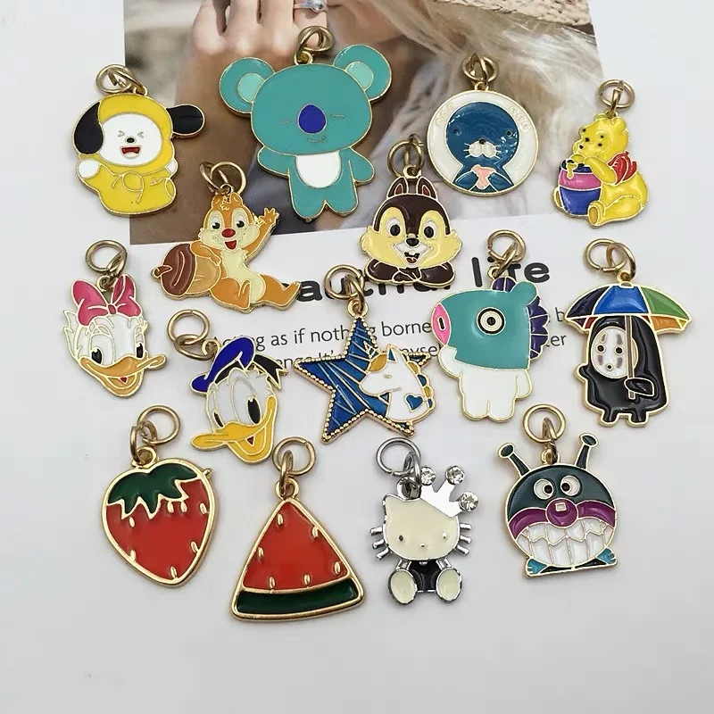 wholesales cute cartoon design zipper pulls for kids bag