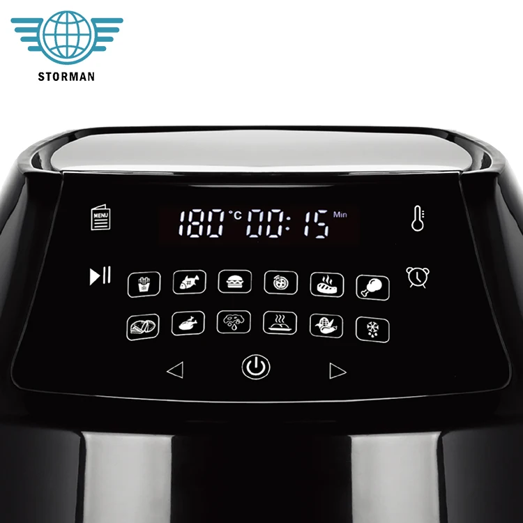 Premium Quality Two Display Gmark Cooking 2 In 1 Electric Pressure Cooker Air Fryer