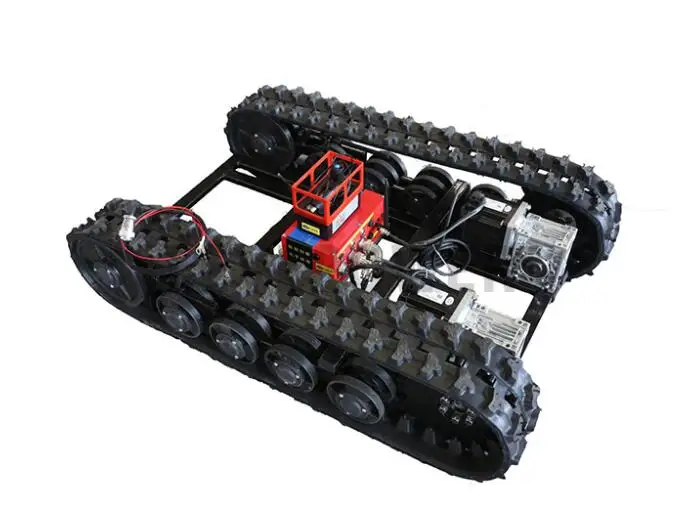 Robot Rubber Track Key Word and Natural Material Platform Chassis