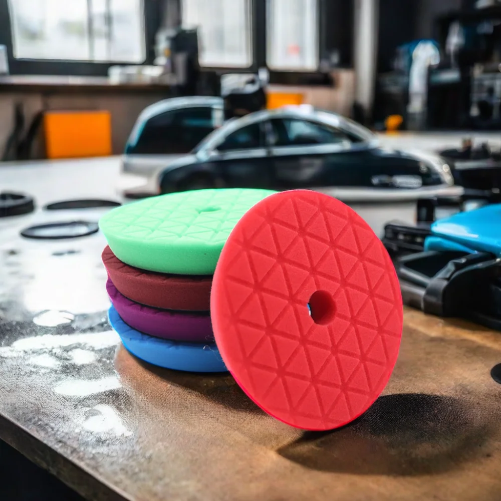 Dual Action Car Polisher Foam Buffing Pad Factory Price Polishing Pads for Effective Car Polisher Process