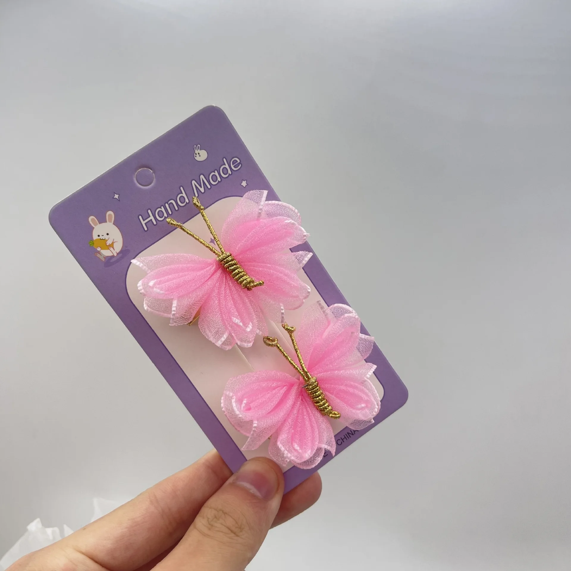 Wholesale Colorful Butterfly Hair Clips for Women and Girls Hair Accessories