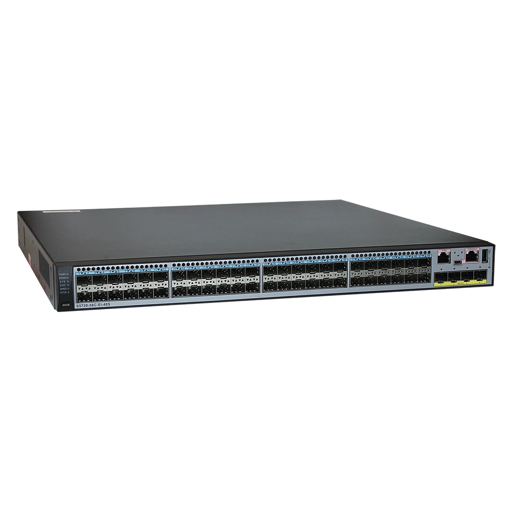 S5720-56C-EI-48S-AC Network Switch 48 Ports 48 Gigabit SFP Network Switch 10G Optical Next-Generation Enhanced Ethernet Switch