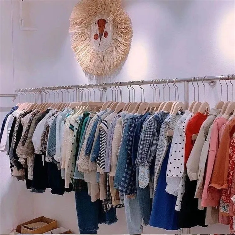 Cheap wholesale kids clothing Summer girls clothing high quality Children Clothes Kids recycled mixed branded Clothing In Bulk