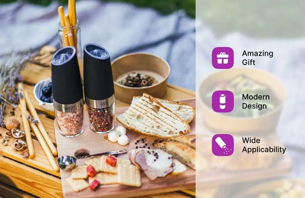 Spice Jar Herb Spice Tools Wholesale Salt and Pepper Shaker Condiment Server Fridge Magnetic Spice Tins Stainless Steel Kitchen