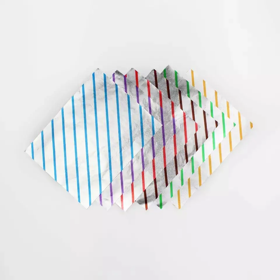 500 Sheets Pop Up Foils For Hair Color Aluminum Foil Sheets For Salon Hairdressing Foil