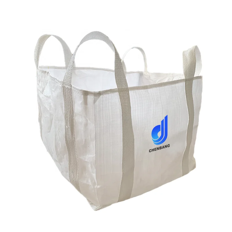 Тяжелая промышленность, 2 тонны FIBC, объемный мешок, разгрузка, вес загрузки 1500 кг, jumbo white sacos bigbag