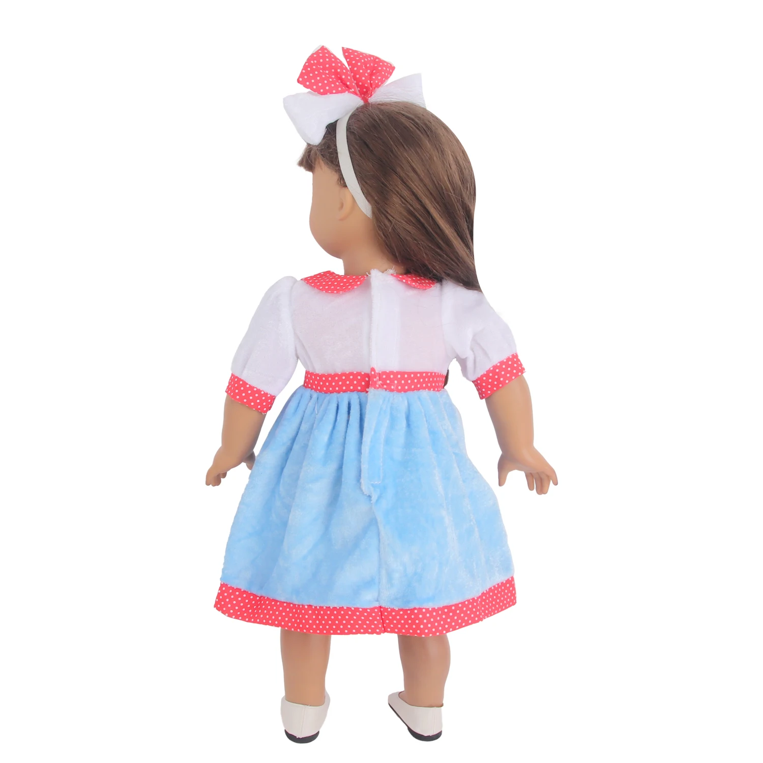Hot Sale 18 Inch Girl Doll Clothes 43cm Doll Dress Beautiful Doll Dress