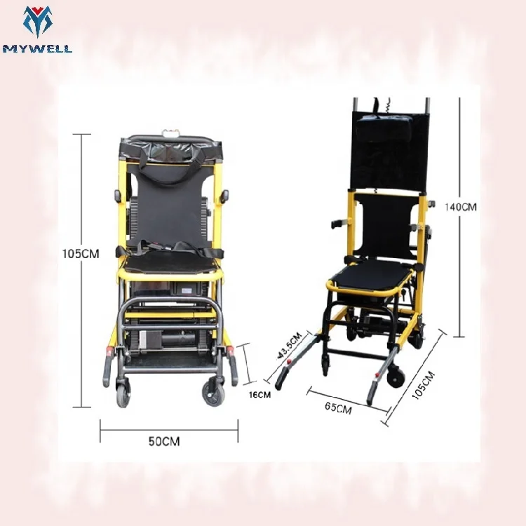 M-ESC001 Aluminium foldable motorized stair climbing electric aid chair