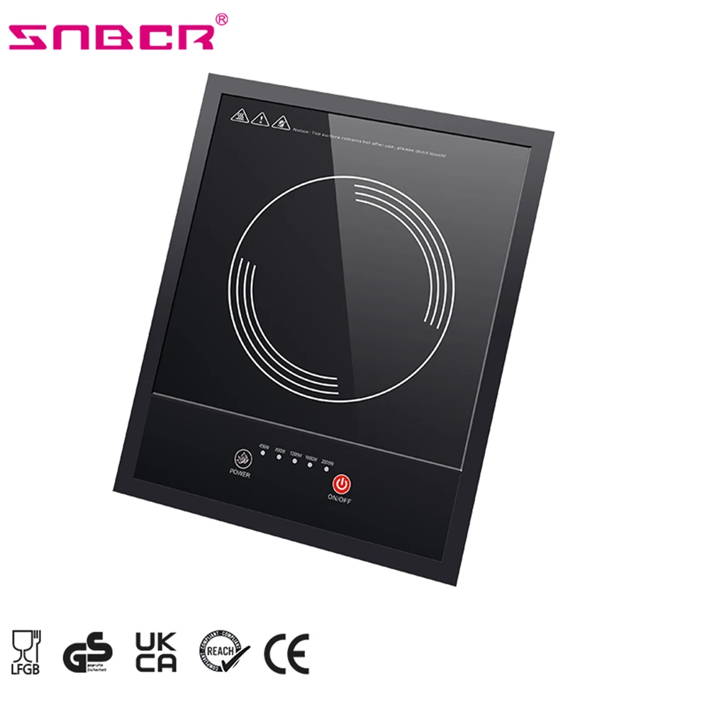 Household product 2000W induction stove built-in heater induction cooker