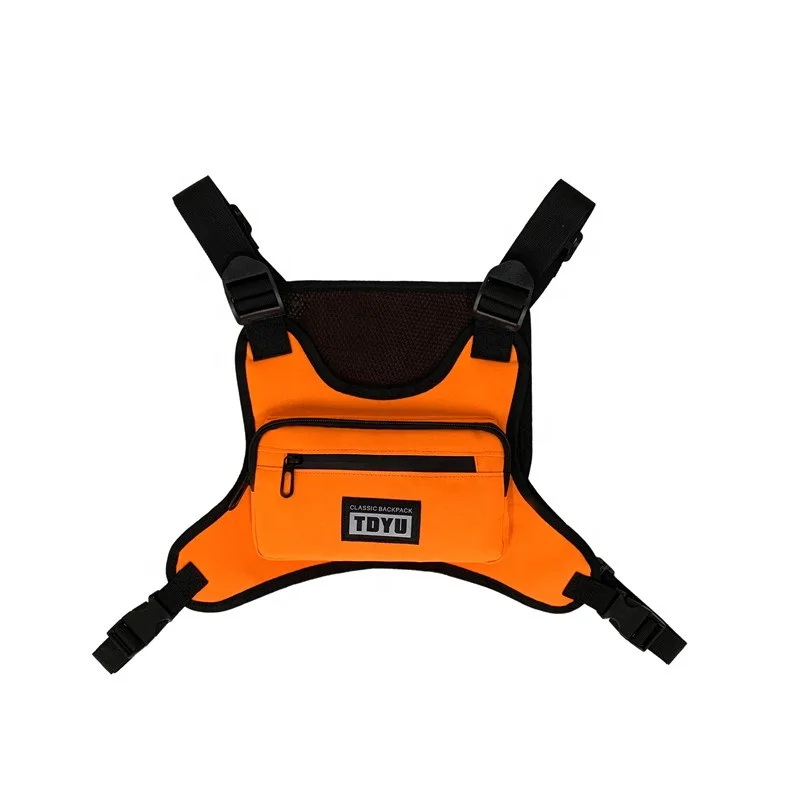 Lightweight Chest Pack Water Resistant Running Pack Phone Holder For Workouts Running Backpack Vest chest bag