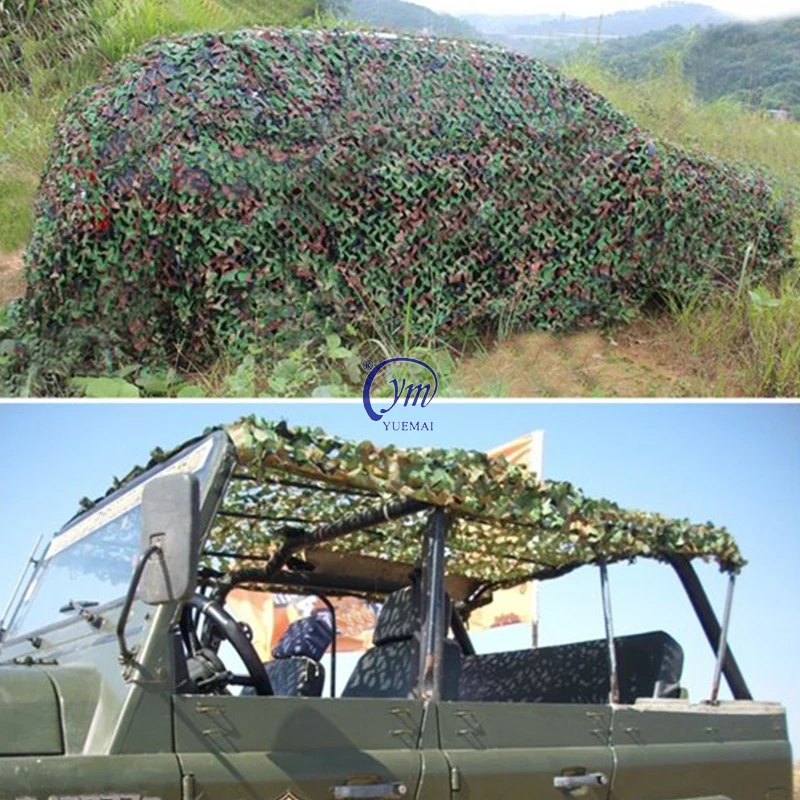 2022 Hot Sale Camouflage Netting Outdoor Hunting Anti Radar Camo Net Woodland For Decoration Sunshade Camping Shooting