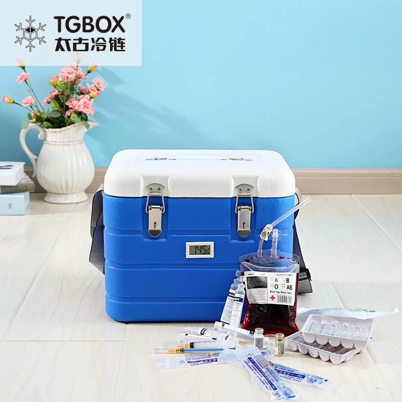 
Medical Cooler Box Blood Transportation Cooler Vaccine Carrier Box 