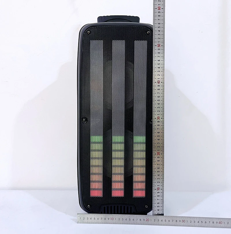 GTS-1759 New Dual 6.5 Inch Portable Big Size Speaker Outdoor Bluetooth Karaoke Caixa De Som Parlantes Speaker KTS