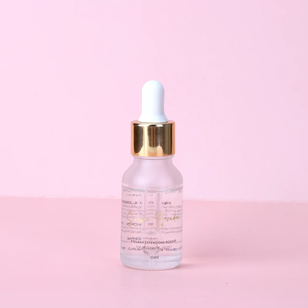 15ml Lash Super Bonder For Eyelash Extension Bonder Grafting Lashes Glue Quick Drying Long Last