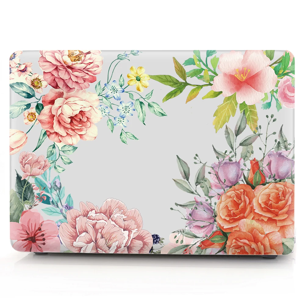 Leaves Custom Design Hard Waterproof Case  For Macbook Air 13 15 16  LaptopA2179 A2289/A2251 M1 laptop hard case