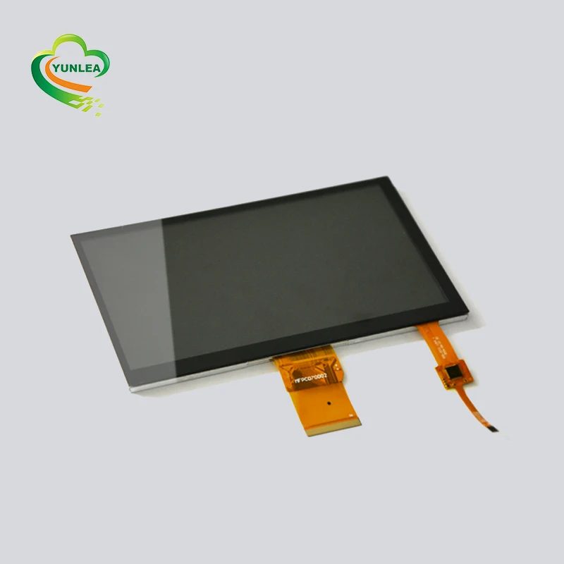 Golden touch screen supplier tempered glass 3.5 4.3 5 7 10.1 inch transparent touch lcd display panel
