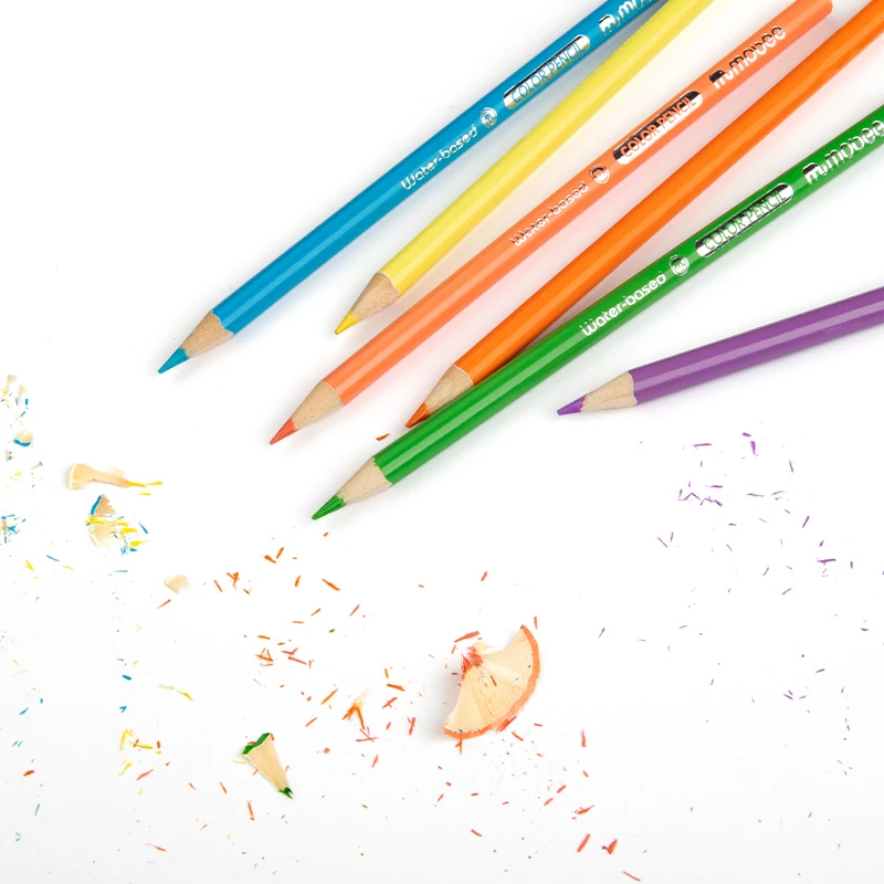 Gxin K001B48 custom Colored Pencils Paper cylinder tube box Artist Sketching Drawing Pencils set Art Craft for kids Supplies