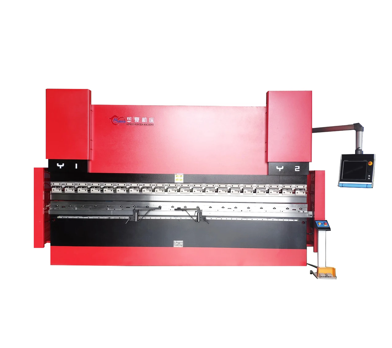 HUAXIA brand ce safety standard metal plate press brake  hydraulic sheet bending machine with Delem DA66T controller
