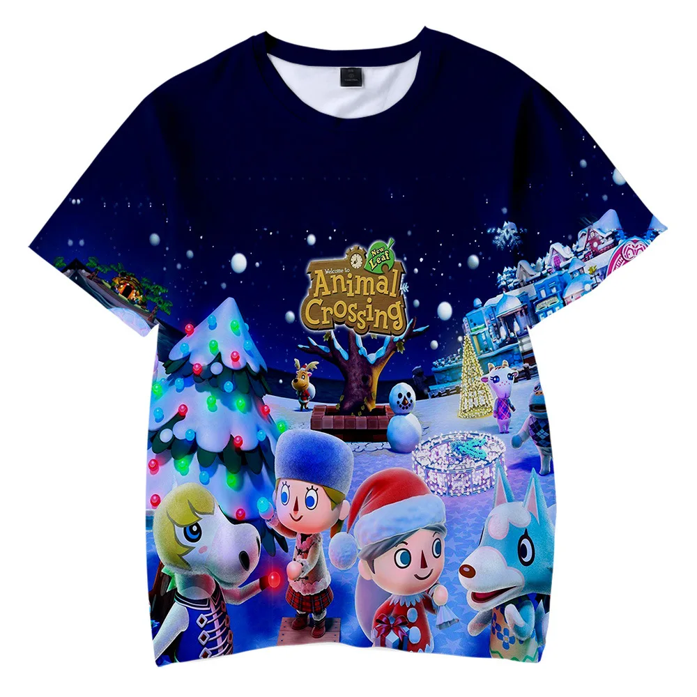 
Hot sale 3D printed Animal Crossing t shirt new Game Animal Crossing Printed design T Shirt 