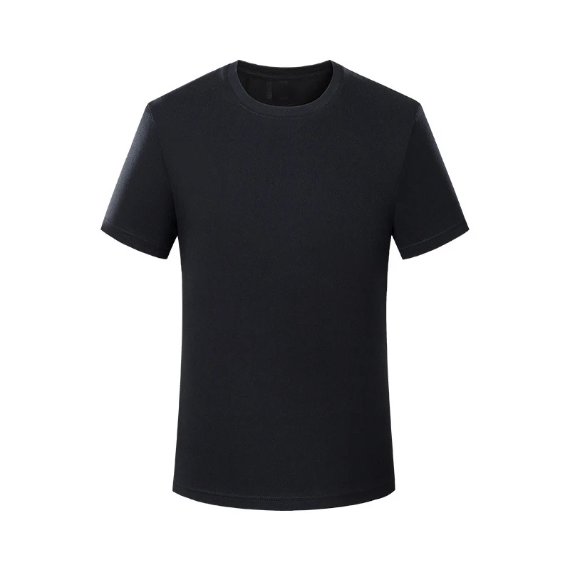 Blank ring spun preshunk 100% cotton t shirt wholesale factory competitive price workwear oem t-shirt