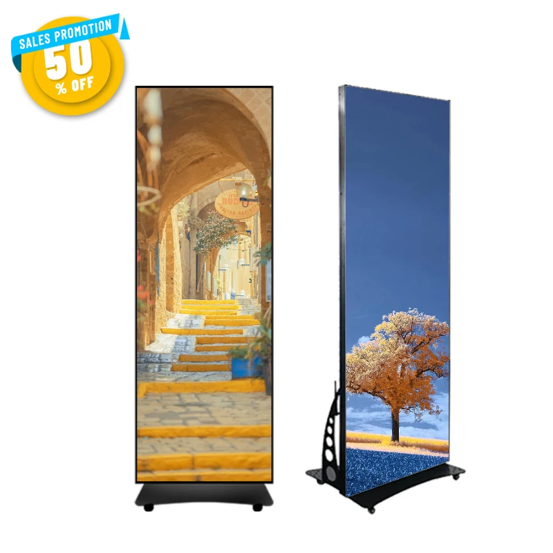 Movable Digital Signage Advertising Digital Screen Led Signage Digital