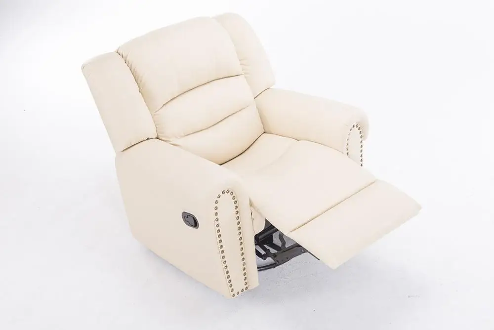 
OUKE Luxury Comfortable Recliner Leather Sofa 