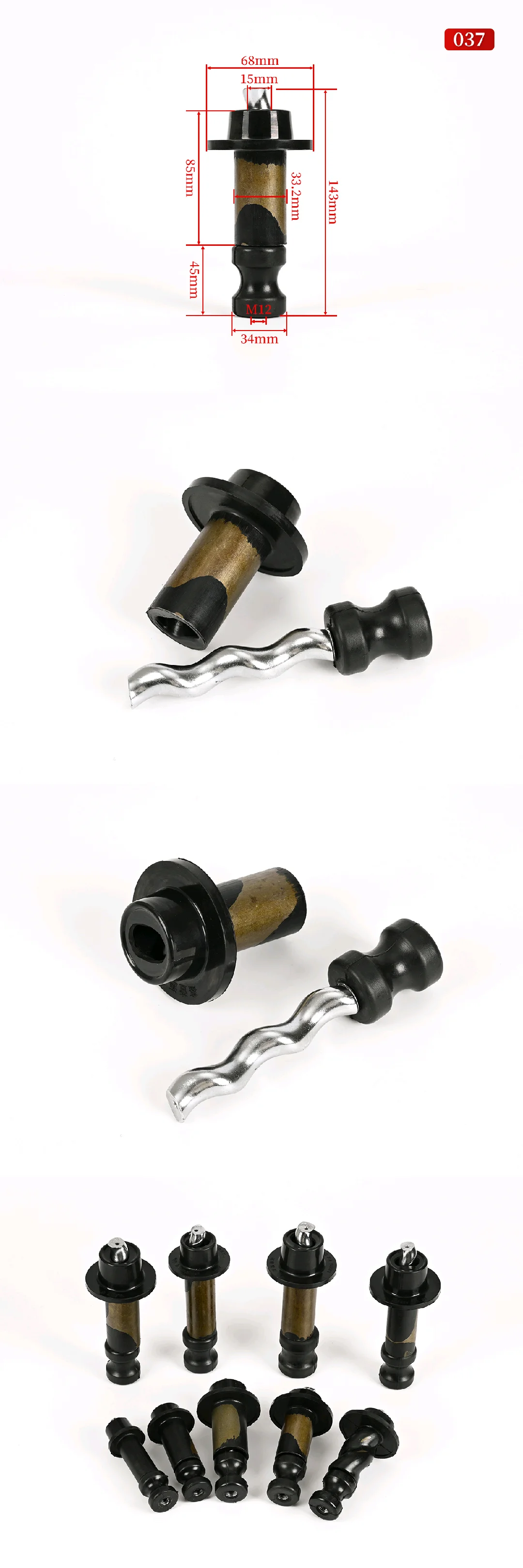 Screw of good quality 370w solar deep well pump worm, pump shaft 0.37 kw self-priming pump