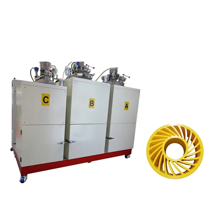 Three Components Pu MDI Series Elastomer Casting Machine