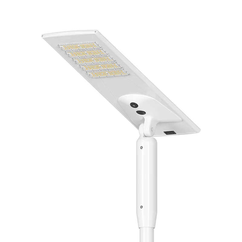 Customize  All in One Solar Street Light With CCTV Camera And Radar Motion Sensor 4000/6000/8000/10000 LM Modules Design Garden