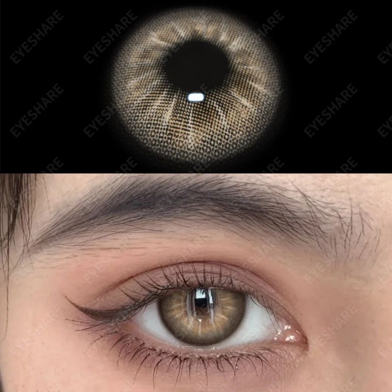EYESHARE Makeup Color Contact Lenses for Eye Use Cycle Urba Cosmetics Contacted Lens for natural Beauty Colored Lenses