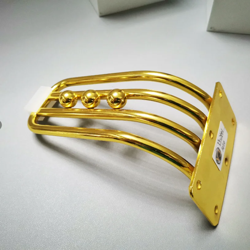 Best quality chrome sofa furniture metal leg modern design metal sofa legs