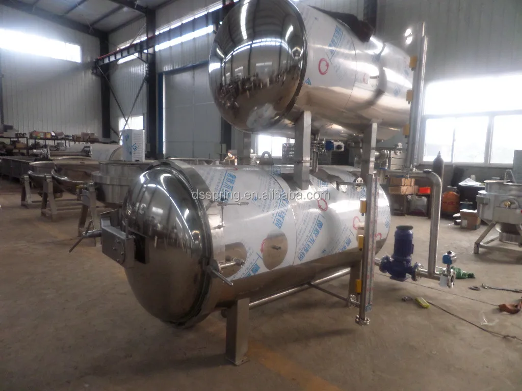 Cod Fillets Conger (Eel) Hake Red Mullet can steam retort machine