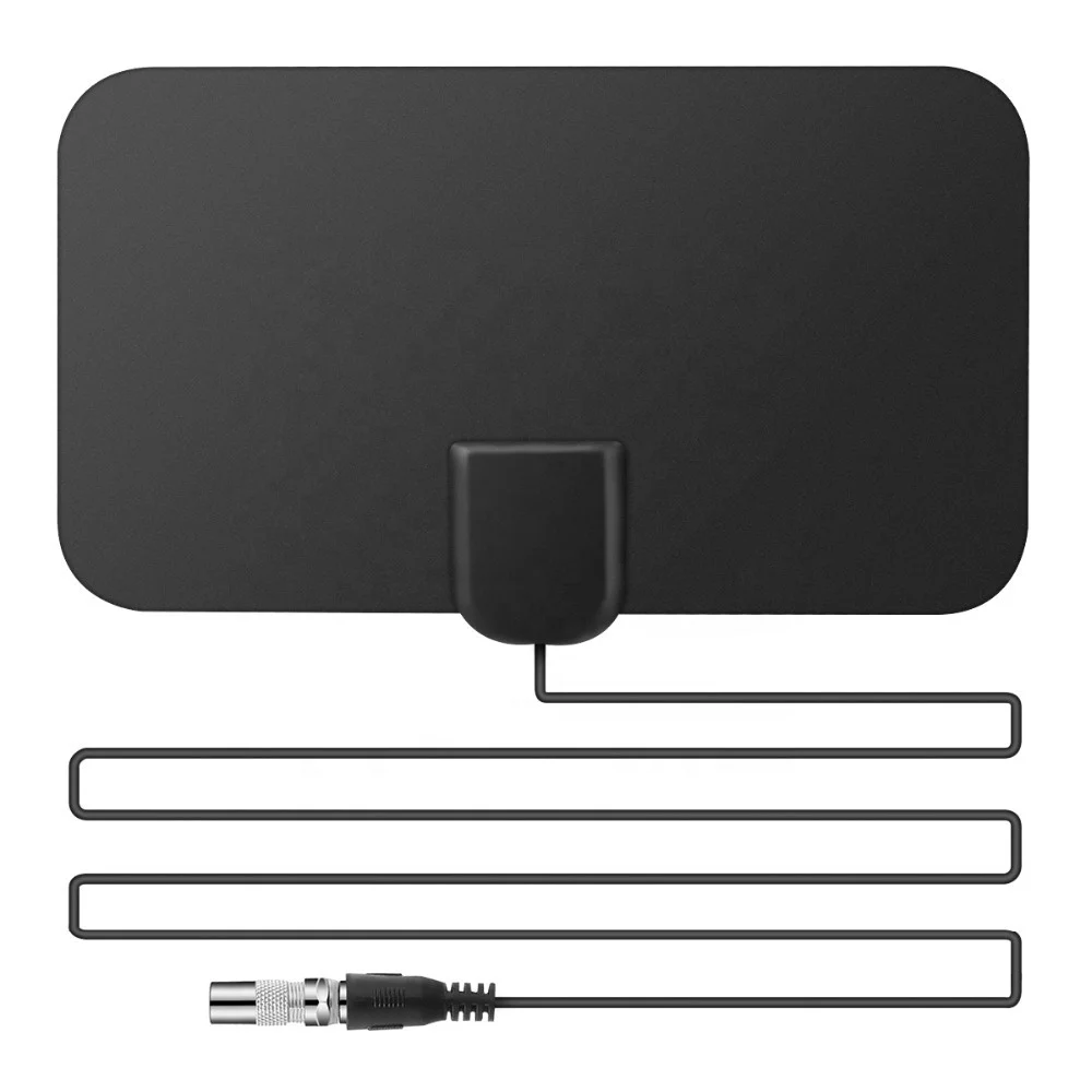 European And American Hdtv Ground Wave Thin Film Tv Antenna Indoor Satellite Digital Tv Antenna
