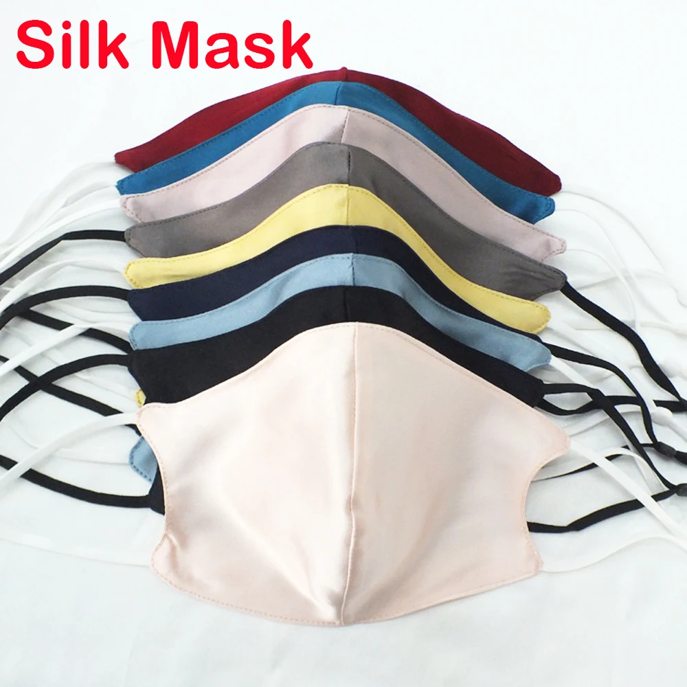 Рождественская Шелковая Маска для вечеринки украшение унисекс хлопковая 100% натуральная шелковая тонкая маска с принтом скелета цветная