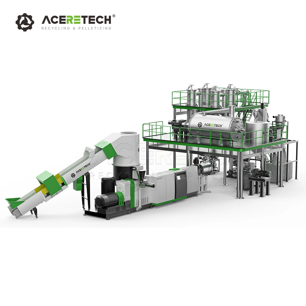LSP Production Equipment Polyethylene Pe Recycling Plastic Pellet Extruder Granulating Machine
