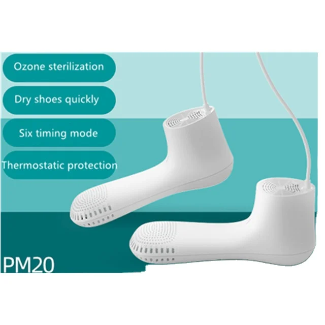 six-timing modes adjustment deodorization and sterilization portable ozone electric shoe dryer