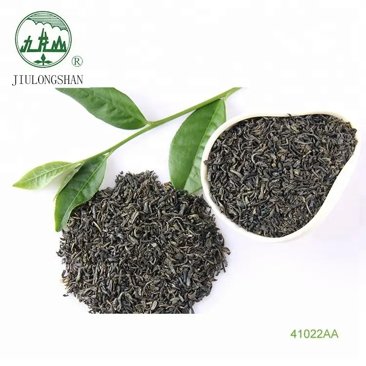 Te Verde Chun Mee Chinese Manufacturers Hot Sale Loose Leaf 100% Green Tea 41022AA