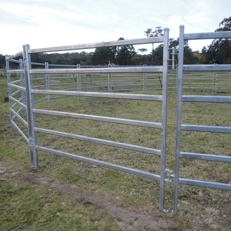 galvanized 6rails sheep/goat /cattle/cow/horse panels/ paddock fence/farm gates