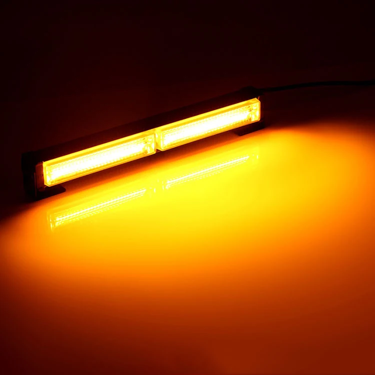 Auto lights Universal 12V 24V Blue Led Strobe Work Led Vehicle Strobe warning Lights Red Amber Flashing Light Bar