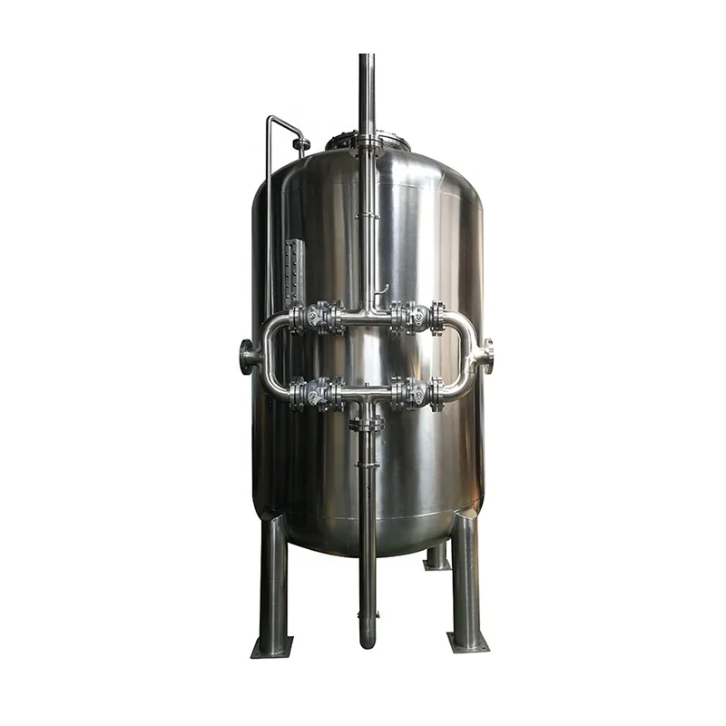 stainless steel filter vessel activated carbon water filter