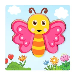 Toy Montessori Souptoys 3D Puzzle Car Wooden Kids Toys