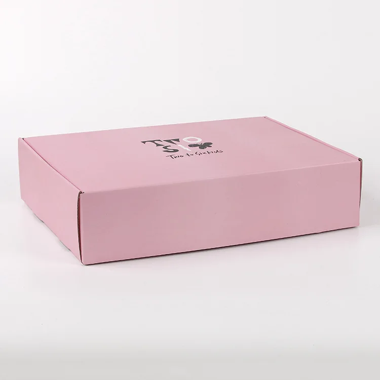 Custom Print Packaging Box Aircraft Corrugated Carton Foldable Aircraft Box Customizable Graphic Logo