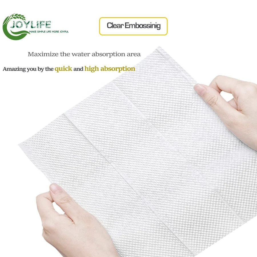 Manufactory Wholesale Coreless Cloth Like Bounty Kraft Paper Towel