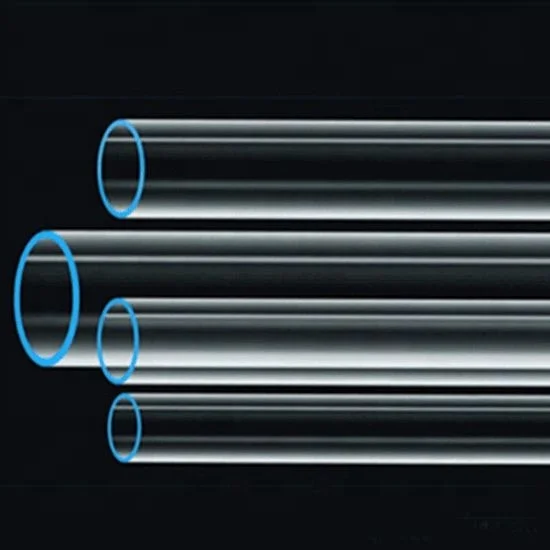 Устойчивая к высокой температуре и хорошего качества, все размеры, плавленый силикагель, прозрачная кварцевая стеклянная трубка