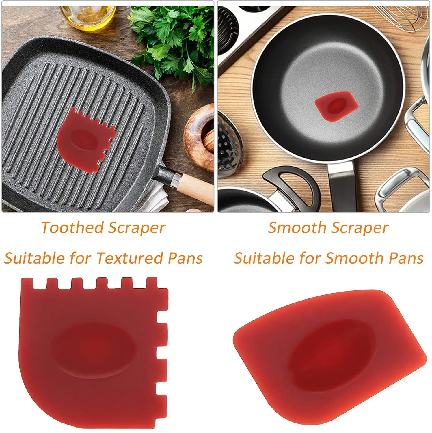 Silicone Hot Handle Holder Sleeve Grip Silicone Pot Handle Covers Cookware handle