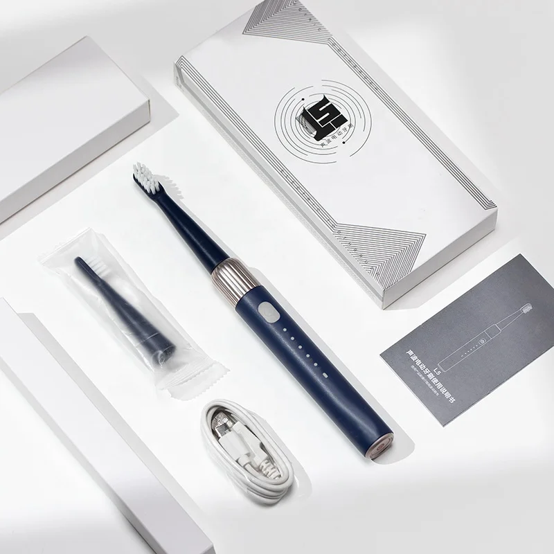 Портативная электрическая зубная щетка с 5 режимами