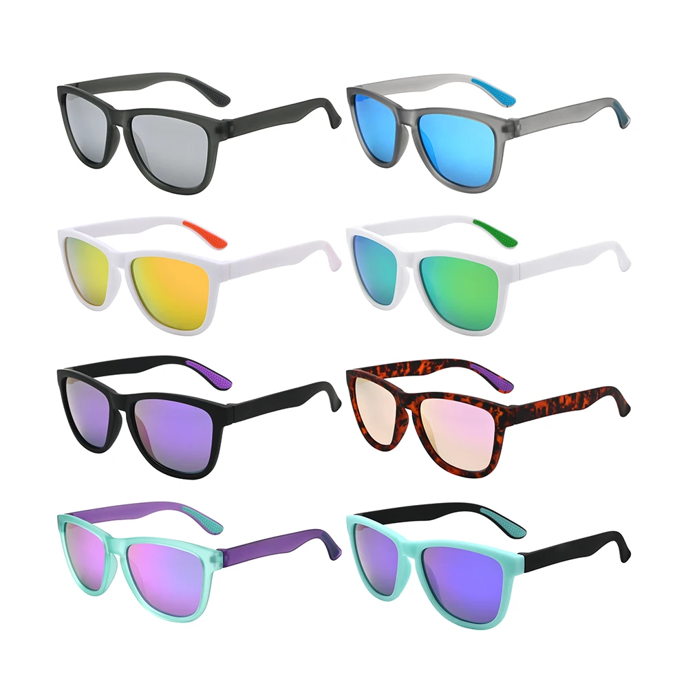 Women high quality BPA-Free PC oval frame UV400 TAC lens polarized sunglasses custom